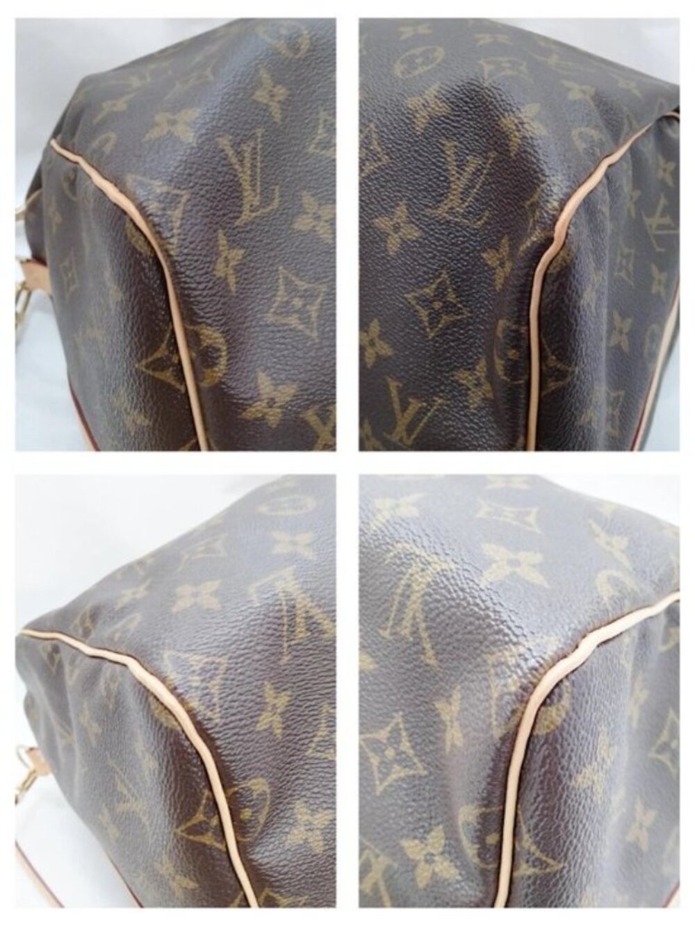 Authentic Louis Vuitton Keepall Bandouliere 55 Monogram Travel Duffle Bag Custom - Picture 5 of 16